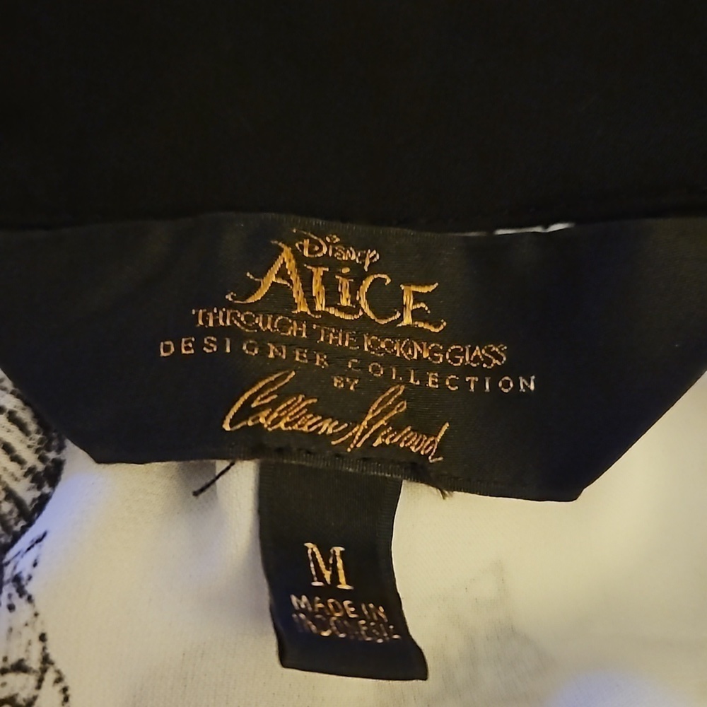DISNEY Alice Through the Looking Glass Bow Tie Halter Sleeveless Slip Top - Picture 7 of 11